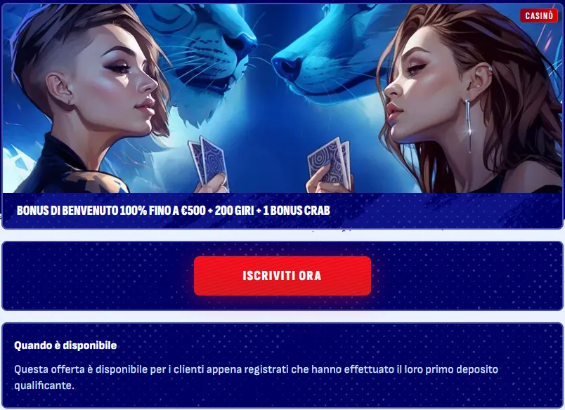 Bankonbet Bonus di Benvenuto